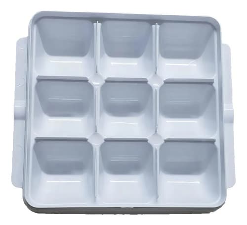 FORMA DE GELO COMPACTA 9 CUBOS  P/ GELADEIRA BRASTEMP CONSUL W10330009