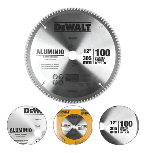 LAMINA SERRA ESQ.12" 100 DENTES ALUMIN DWA03240